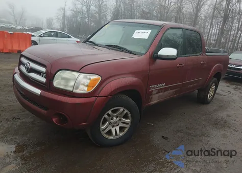 2006 Toyota Tundra Sr5 V8 z USA, uszkodzony, nr VIN 5TBDT44106S504209